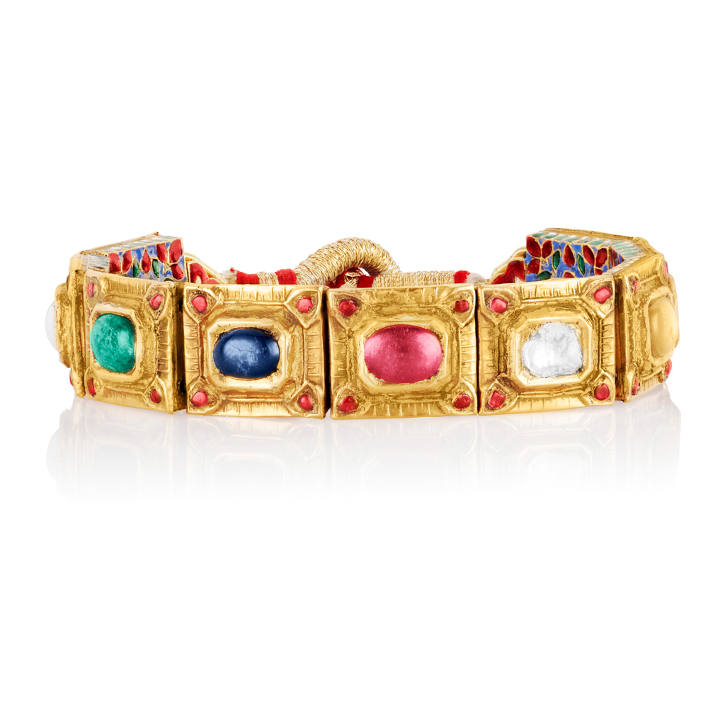 Certified Navratna Bracelet- Mixed Semi Precious Stone – ShivaagoAstrology